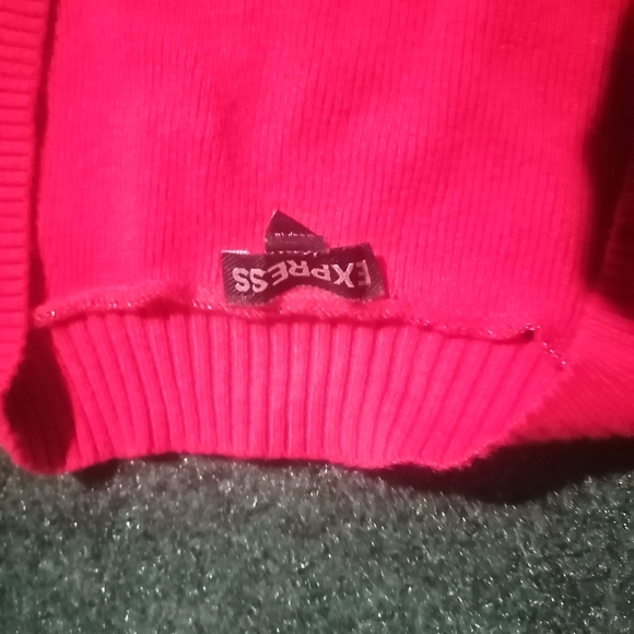 Express vneck sweater top - Picture 4 of 6